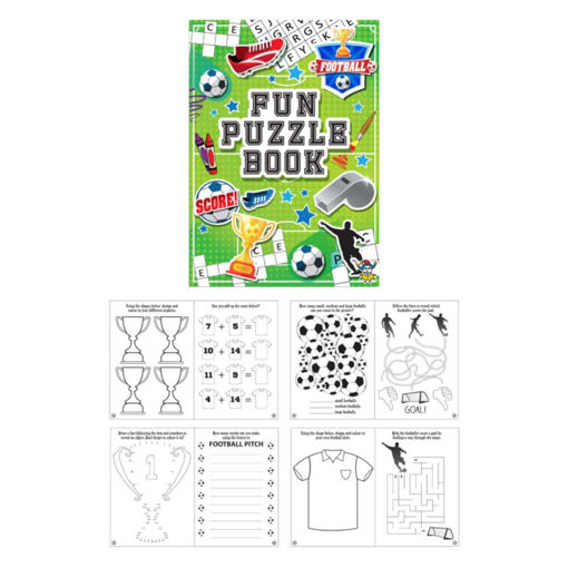 Picture of MINI FOOTBALL PUZZLE BOOK 10.5X14.5CM